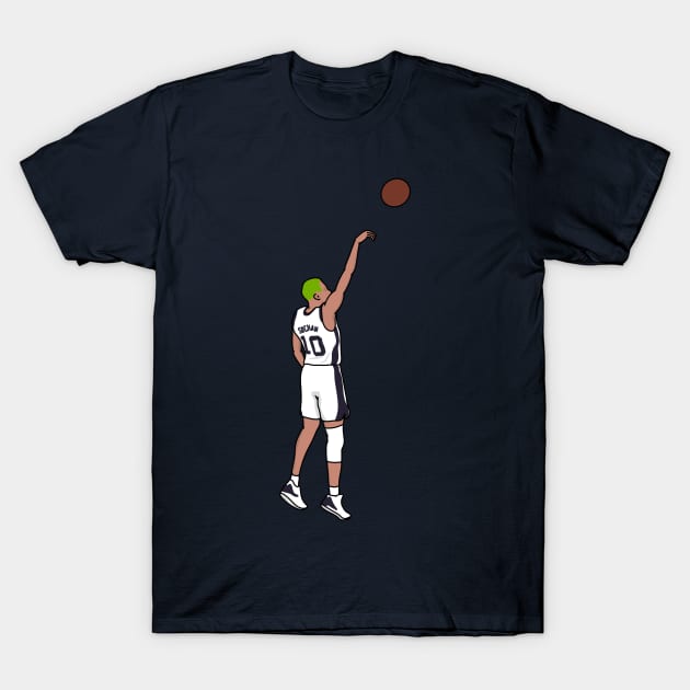 The one handed free throw T-Shirt by Rsclstar